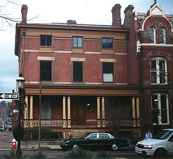 Mary Roberts Rinehart wrote The Circular Staircase here.