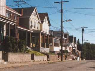 A back street in Arlington