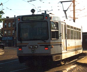 The 42S car in central Beechview