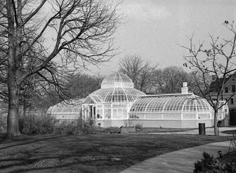 The conservatory at Clayton