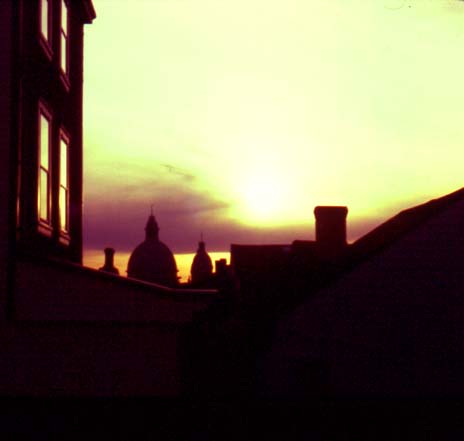 Sunset over Polish Hill